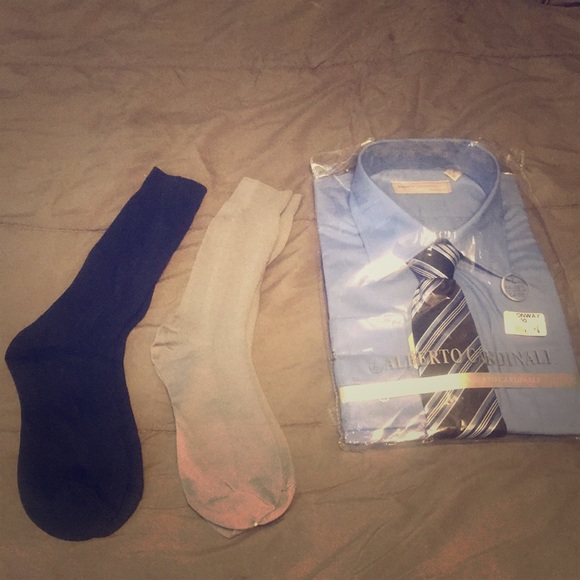 Other - 🆕 Shirt & Tie w Dress Socks Set